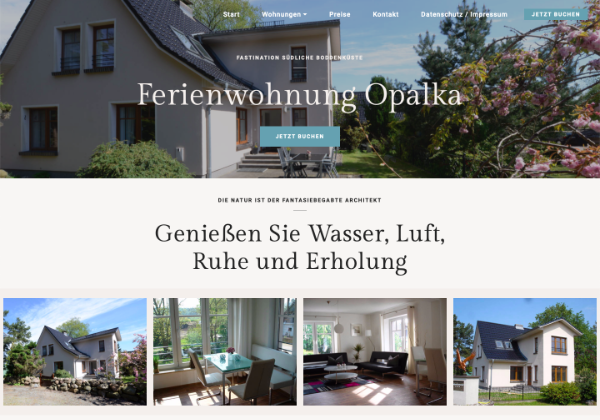 Referenz Ferienwohnung Opalka