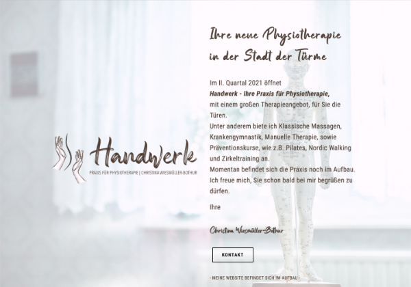 Referanz Handwerk Physiotherapie